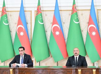 Prezident İlham Əliyev və Türkmənistan Prezidenti Sərdar Berdiməhəmmədov mətbuata bəyanatlarla çıxış ediblər