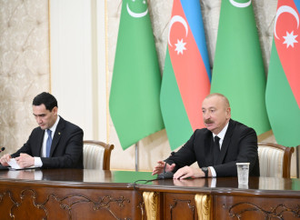 Prezident İlham Əliyev və Türkmənistan Prezidenti Sərdar Berdiməhəmmədov mətbuata bəyanatlarla çıxış ediblər
