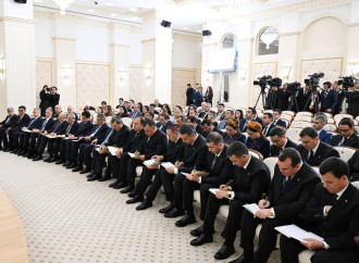 Prezident İlham Əliyev və Türkmənistan Prezidenti Sərdar Berdiməhəmmədov mətbuata bəyanatlarla çıxış ediblər