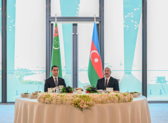 Prezident İlham Əliyevin adından Türkmənistan Prezidentinin şərəfinə dövlət ziyafəti verilib