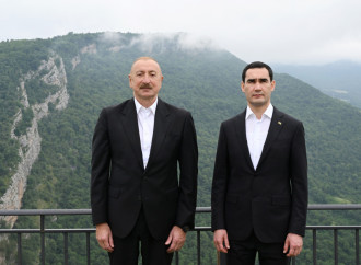 Azərbaycan Prezidenti İlham Əliyev Türkmənistan Prezidenti Sərdar Berdiməhəmmədov Qarabağ atı hədiyyə edib