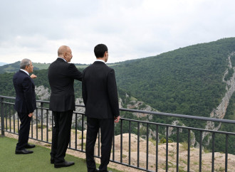 Azərbaycan Prezidenti İlham Əliyev Türkmənistan Prezidenti Sərdar Berdiməhəmmədov Qarabağ atı hədiyyə edib