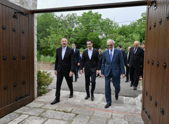 Azərbaycan Prezidenti İlham Əliyev və Türkmənistan Prezidenti Sərdar Berdiməhəmmədov Şuşada Bülbülün ev-muzeyində olublar