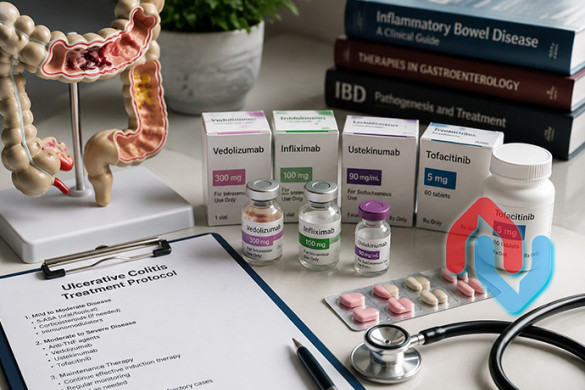 Medikamentoz terapiyadan bioloji hədəfə: Xoralı kolitin müasir dərmanla müalicə protokolları