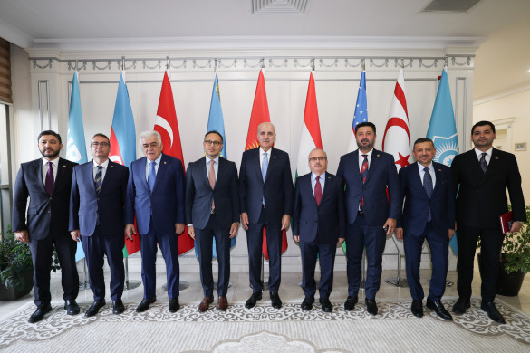 TBMM sədri Numan Kurtulmuş TÜRKPA Baş katibliyini Bakıda ziyarət edib