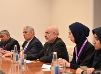 Sahibə Qafarova Məhəmməd Baqer Qalibaf ilə görüşüb