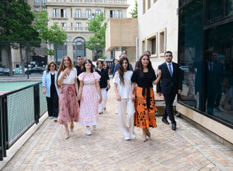 Leyla Əliyeva və Arzu Əliyeva Dənizkənarı Milli Parkda açılış və təqdimat mərasimlərində iştirak ediblər