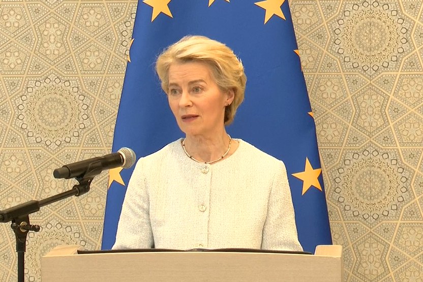 Ursula Fon der Lyayen sülh sazişinin paraflanmasına görə Prezident İlham Əliyevə təşəkkür edib