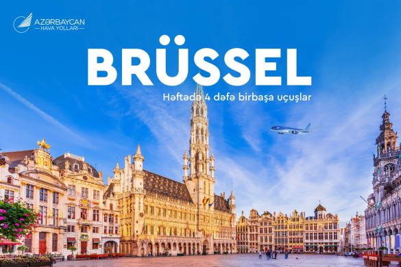 AZAL Brüsselə birbaşa uçuşlara başlayır