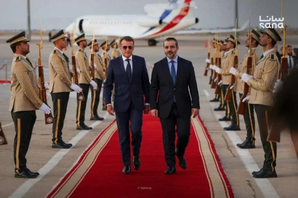 Emmanuel Makronun Suriyaya rəsmi səfəri başlayıb