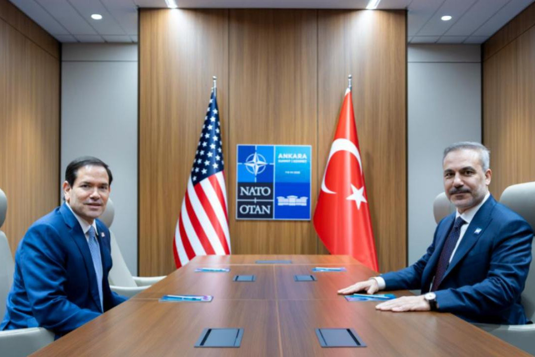 Hakan Fidan ABŞ Dövlət katibi Marko Rubio ilə görüşdü