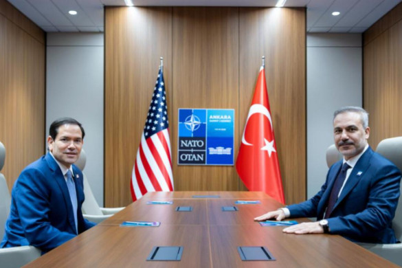 Hakan Fidan ABŞ Dövlət katibi Marko Rubio ilə görüşdü