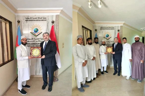 Azərbaycanlı alim Seymur Nəsirov Misirdə təltif edilib