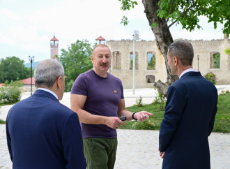 Prezident İlham Əliyev Şuşada “Sadıqcanın evi”nin bərpadan sonra açılışında iştirak edib