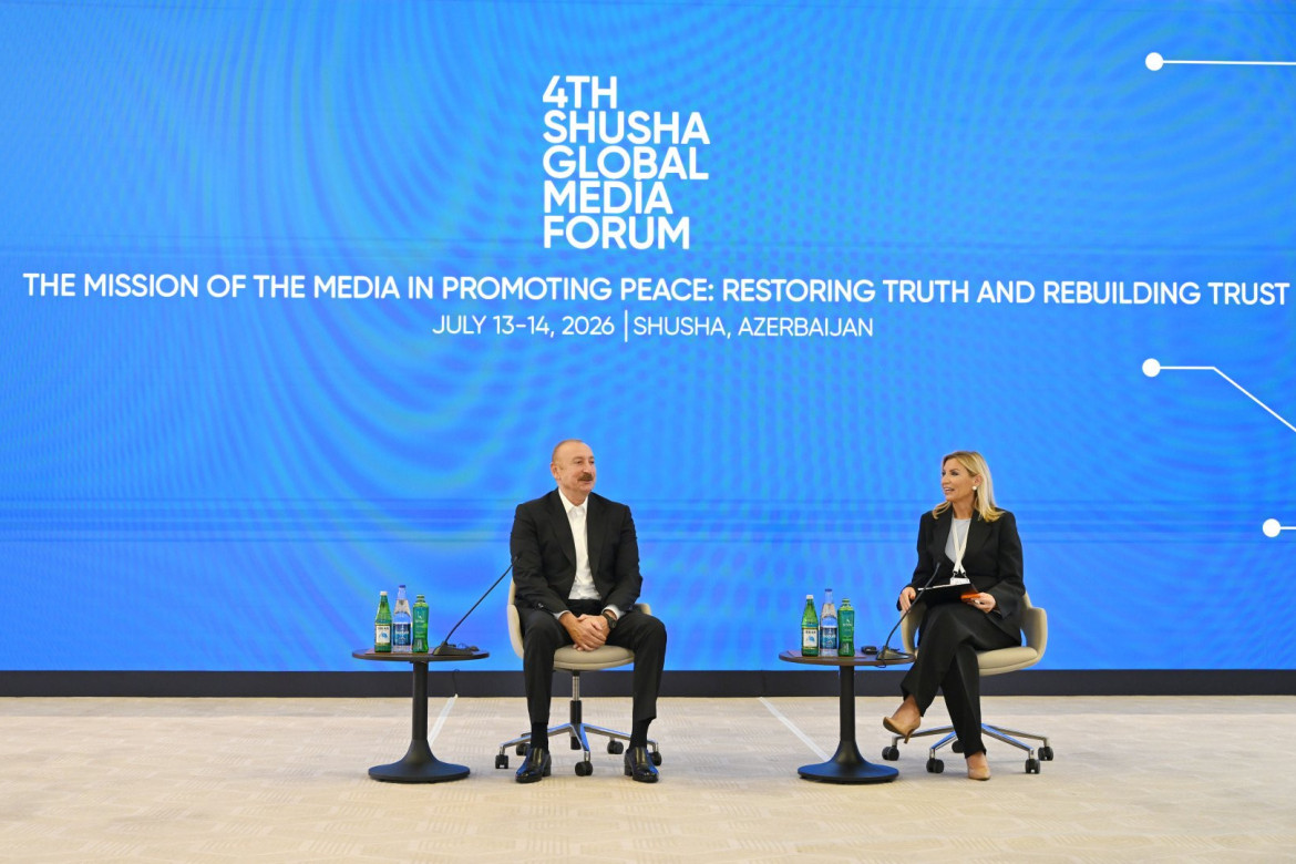 Prezident İlham Əliyev IV Şuşa Qlobal Media Forumunun açılışında iştirak edir
