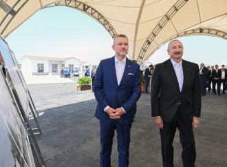 Prezident İlham Əliyev və Slovakiya Prezidenti Peter Pelleqrini Ağdamın Baş Qərvənd kəndində görülən işlərlə tanış olublar