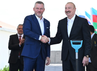Prezident İlham Əliyev və Slovakiya Prezidenti Peter Pelleqrini Ağdamın Baş Qərvənd kəndində görülən işlərlə tanış olublar