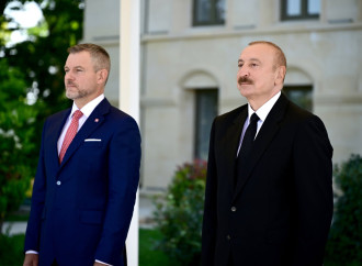 Slovakiya Prezidenti Peter Pelleqrininin Şuşada rəsmi qarşılanma mərasimi olub