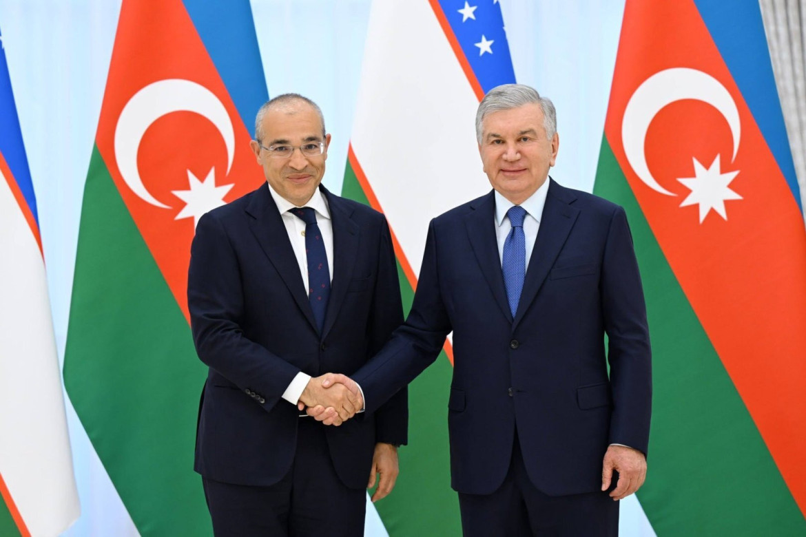 Mikayıl Cabbarov Özbəkistan Prezidenti ilə görüşüb