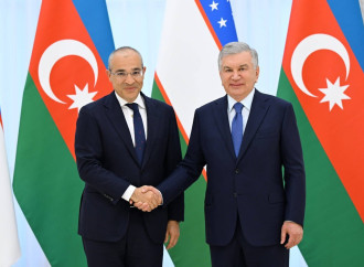 Mikayıl Cabbarov Özbəkistan Prezidenti ilə görüşüb