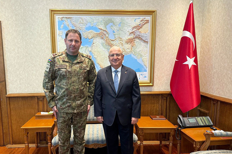 Müdafiə Nazirliyinin Hərbi Polis İdarəsinin nümayəndə heyəti Türkiyəyə səfər edib