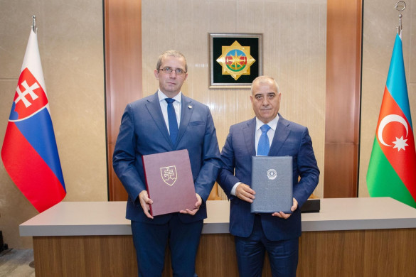 Azərbaycan və Slovakiya məxfi məlumatın mübadiləsi və qarşılıqlı mühafizəsi haqqında saziş imzalayıb
