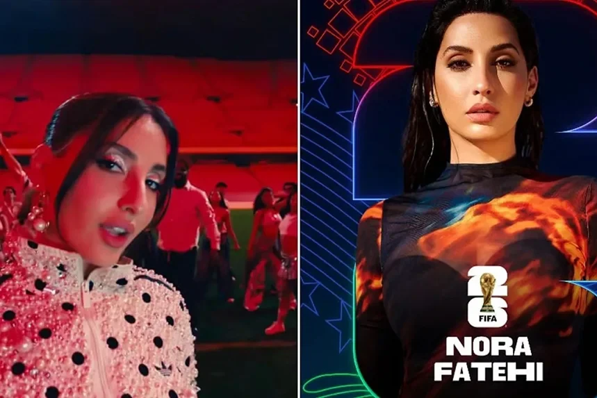 Nora Fateh Dünya Çempionatı üçün klip təqdim etdi