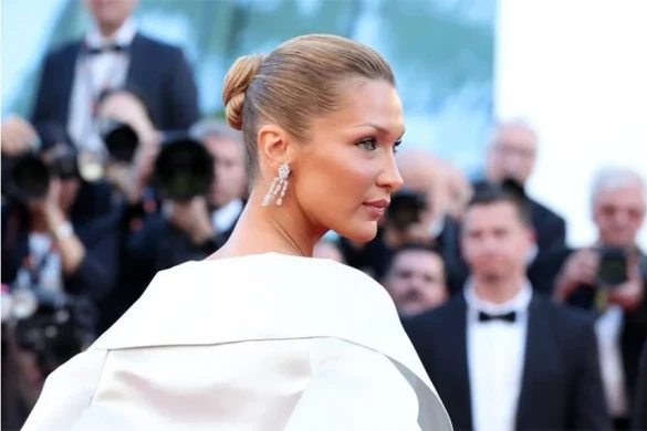 Bella Hadid Kann festivalında diqqət çəkib