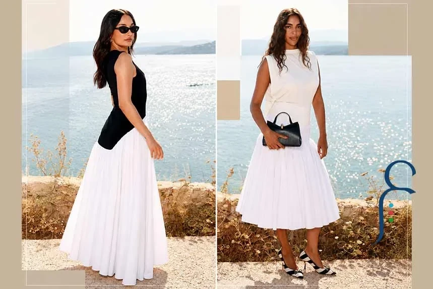 Əminə Muaddi və Sandra Şəhab moda kolleksiyasını tanıdıblar
