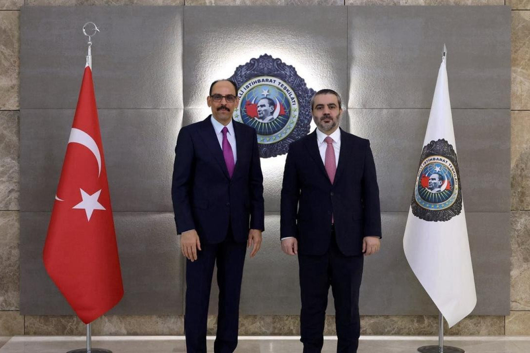 İbrahim Kalın Suriyanın xarici işlər naziri ilə görüşüb