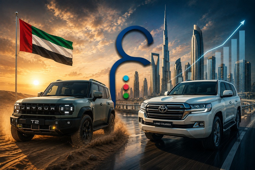 Çin BƏƏ-də Land Cruiser-i taxtından necə endirdi?