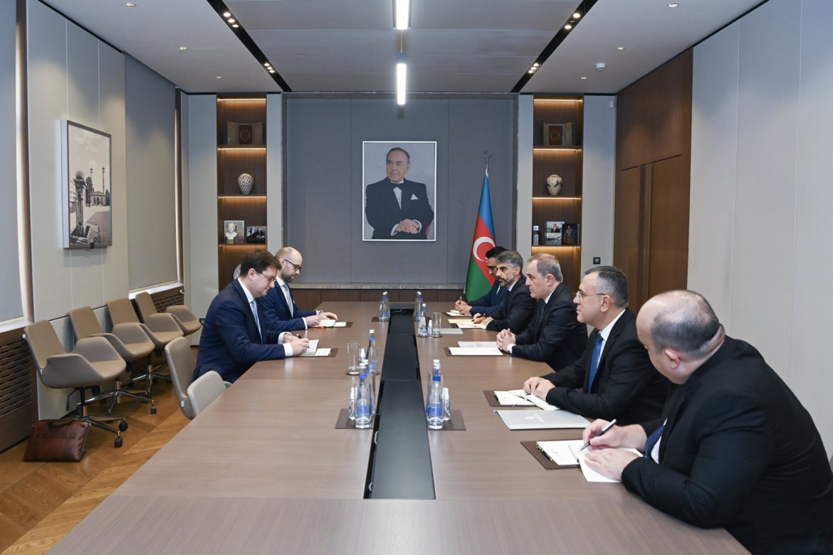 Ceyhun Bayramov Avstriyanın ölkəmizə yeni təyin olunmuş səfirini qəbul edib