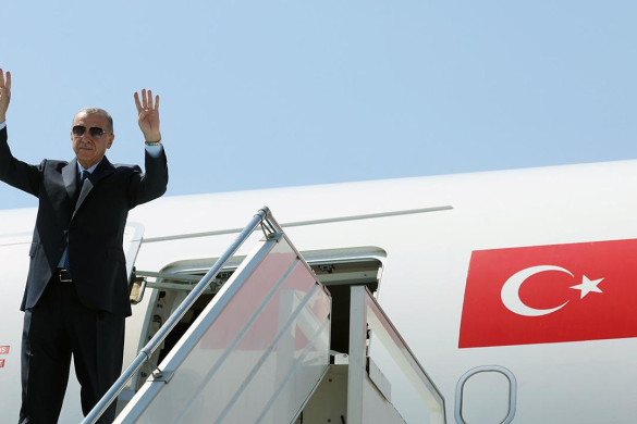 Ərdoğan Bişkekə gedir
