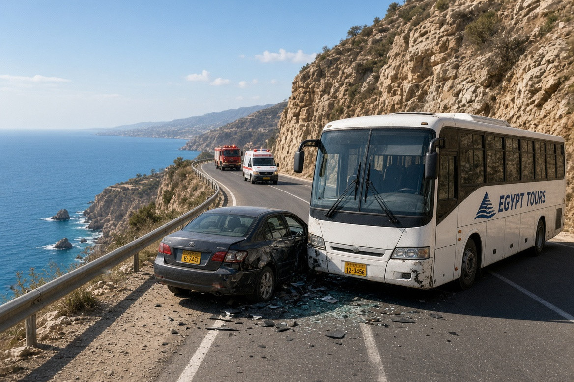 Misirin Sinay yarımadasında avtobus qəzasında 16 nəfər ölüb
