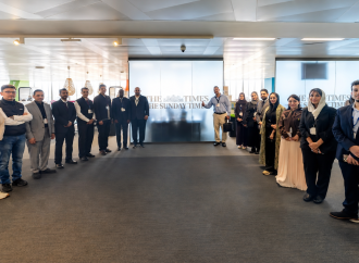 Səudiyyə Media Akademiyasının iştirakçıları Londonda rəqəmsal transformasiyanı araşdırıb