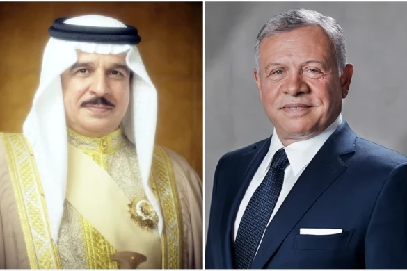 İordaniya və Bəhreyn liderləri Yaxın Şərqdəki vəziyyəti müzakirə edib