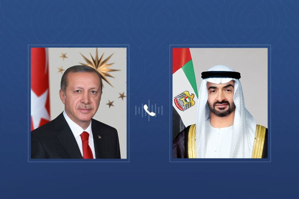 BƏƏ və Türkiyə prezidentləri ikitərəfli əlaqələri müzakirə edib
