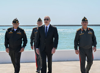 Prezident İlham Əliyev və Birinci xanım Mehriban Əliyeva Hərbi Dəniz Qüvvələrində olublar (FOTO)