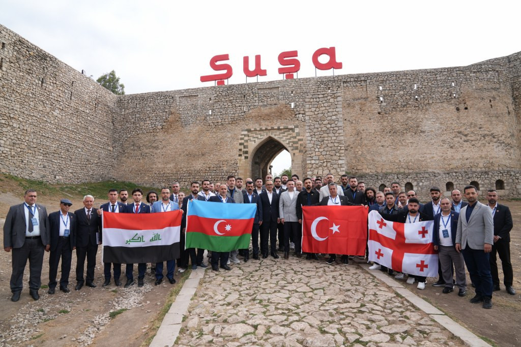 Türkiyə, Gürcüstan və İraqdan olan din xadimləri Şuşaya səfər ediblər