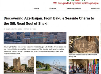 Türkmənistanın nüfuzlu Orient.tm portalında Azərbaycanın turizm potensialı təqdim olunub