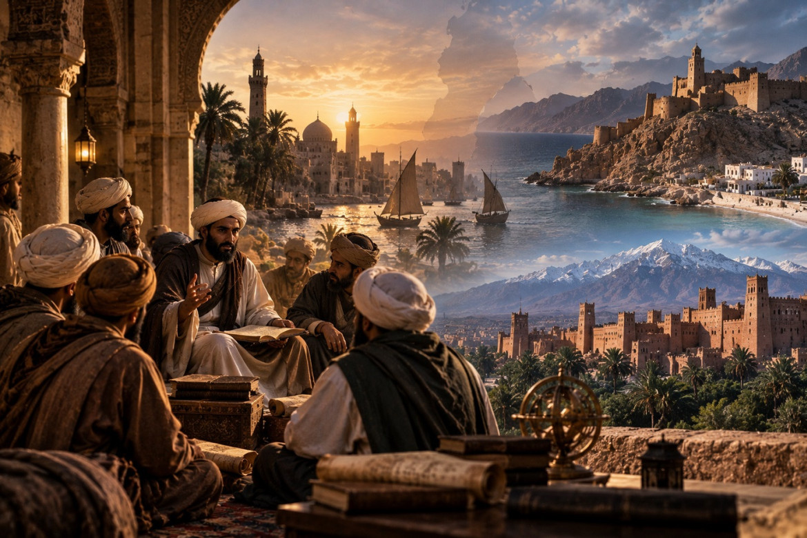 تاريخ الإباضية: خريطة الوجود السياسي في اليمن وعُمان وحواضر المغرب العربي
