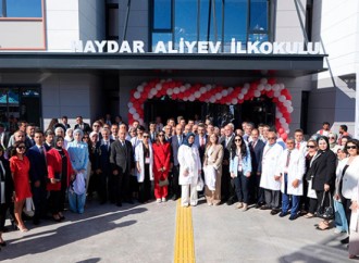 Kahramanmaraşda Heydər Əliyev adına məktəbin açılışı olub