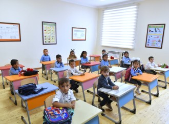 Heydər Əliyev Fondu tərəfindən Saatlı rayonunda inşa edilən yeni məktəb binası istifadəyə verilib