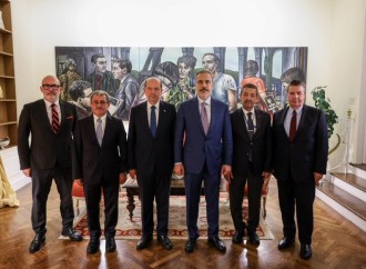 Nazir Fidan KKTC-nin prezidenti və Xarici işlər naziri ilə görüşüb