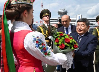 Akılbek Japarov Belarusa işgüzar səfərə gedib