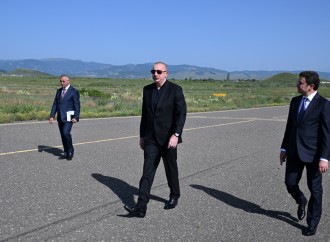 Prezident İlham Əliyev Xocalı hava limanında olub