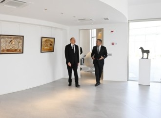 Prezident İlham Əliyev Palçıq Vulkanları Turizm Kompleksinin açılışında iştirak edib