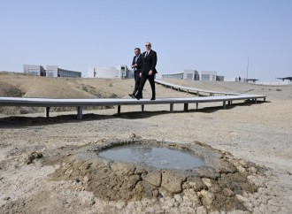 Prezident İlham Əliyev Palçıq Vulkanları Turizm Kompleksinin açılışında iştirak edib