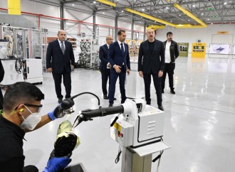 Prezident İlham Əliyev Ağdam Sənaye Parkında görülən işlərlə tanış olub, yeni zavodların açılışlarında iştirak edib