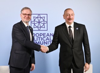 Prezident İlham Əliyev Oksfordda Çex Respublikasının Baş naziri Petr Fiala ilə görüşüb